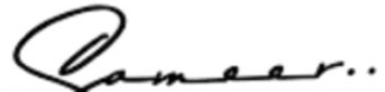 Founder Signature